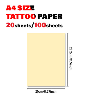 Neebol Tattoo Transfer Paper -20/100 Sheets